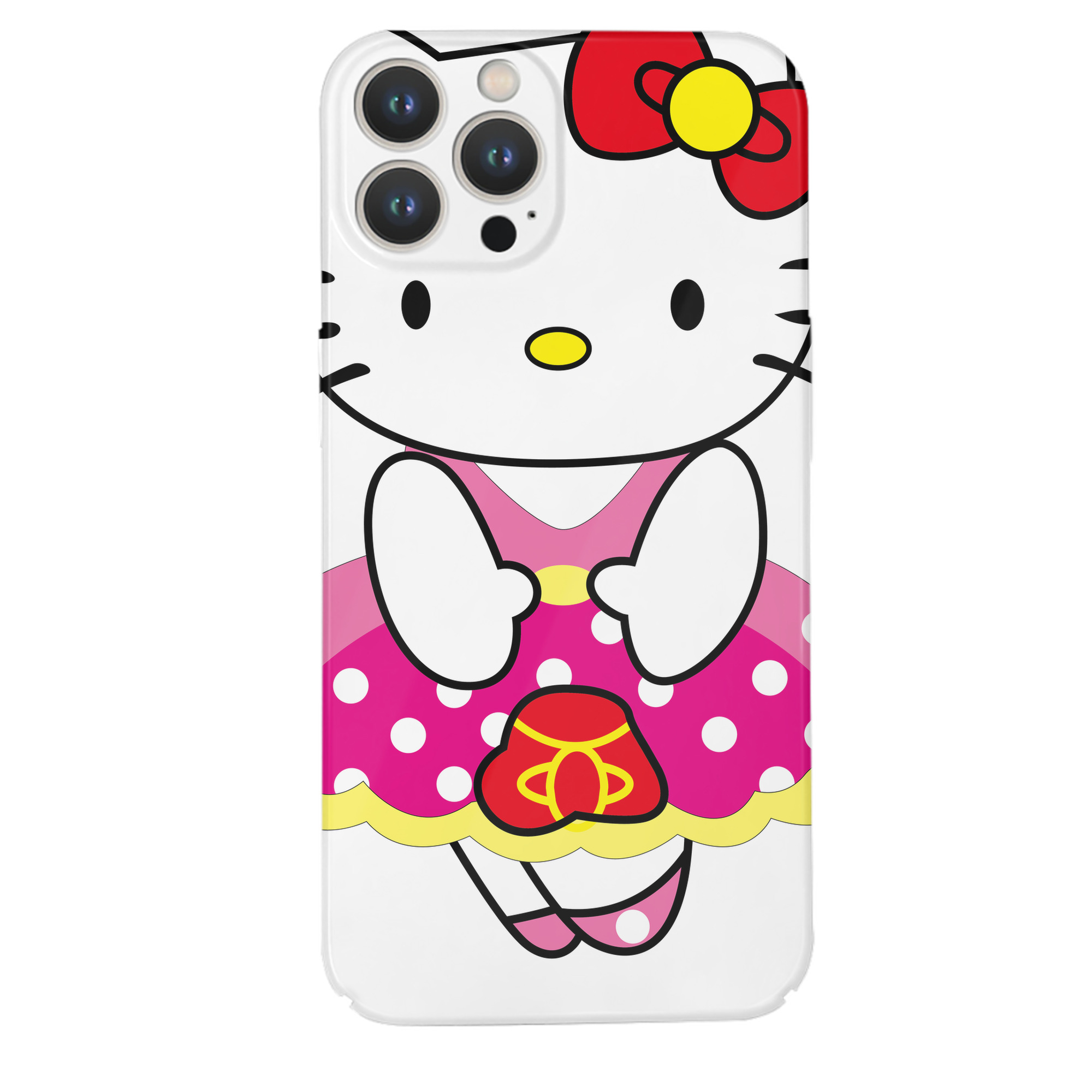 （画像用） Hello Kitty ハローキティ 【iPhone 14シリーズ対応】ハードケース